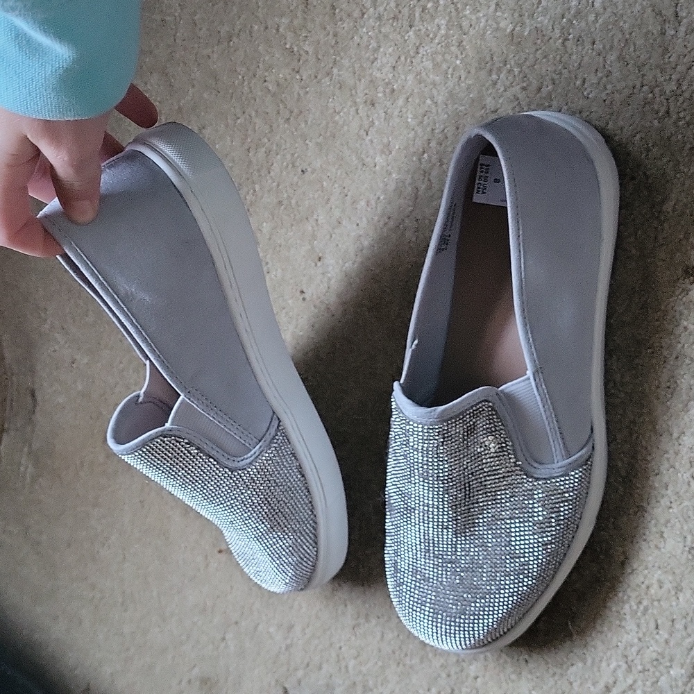 Silver Torrid Slip on Shoes